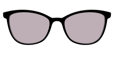 The Black with Gray Gaming lens - Front Top Thumbnail - Pair Eyewear
