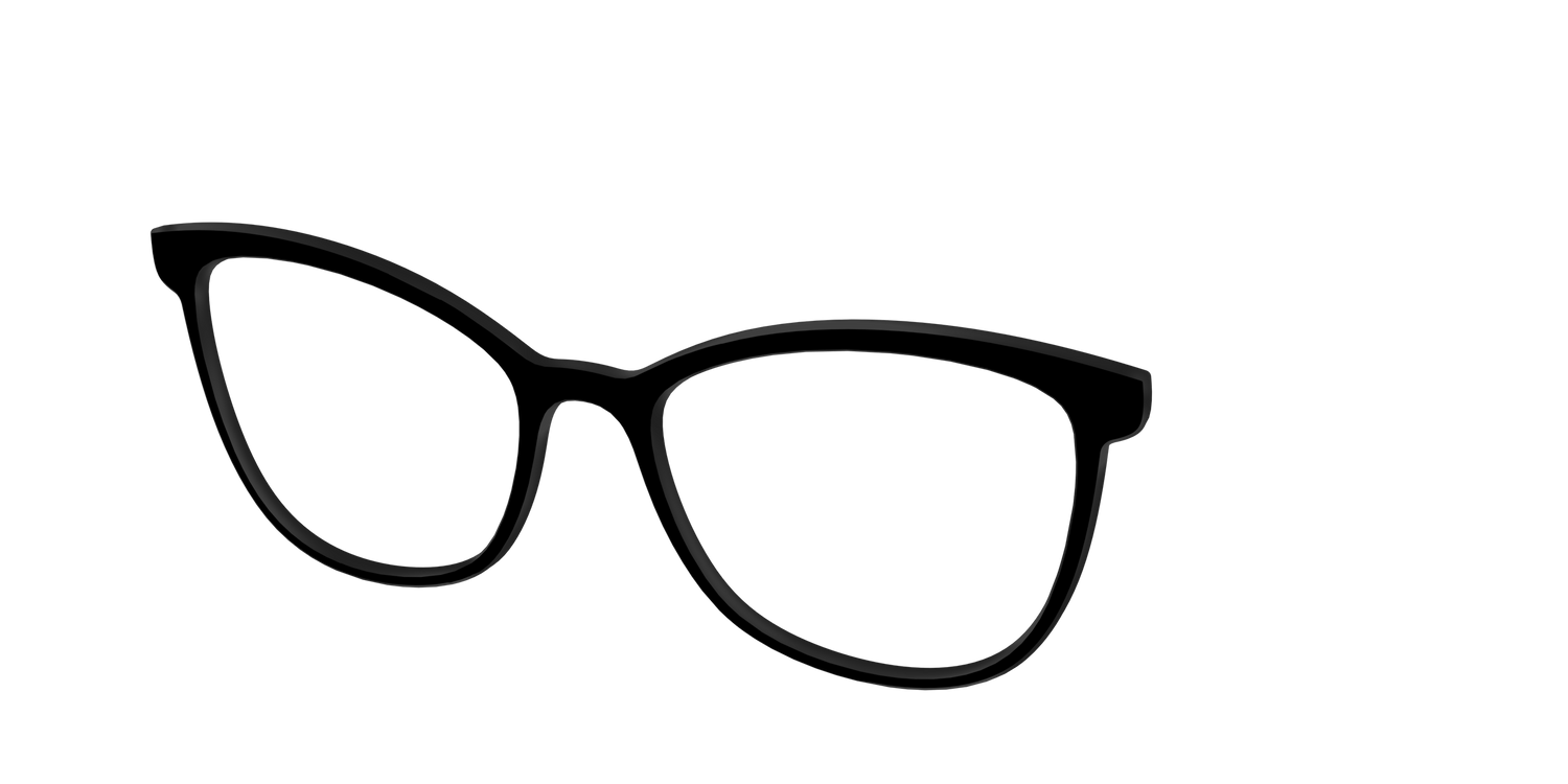 The Black - Angle Top Image - Pair Eyewear