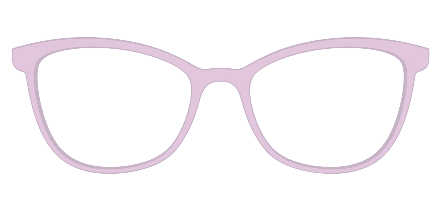The Blush - Front Top Image - Pair Eyewear