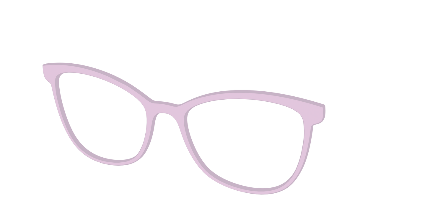 The Blush - Angle Top Image - Pair Eyewear