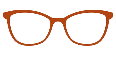 The Burnt Orange - Front Top Thumbnail - Pair Eyewear