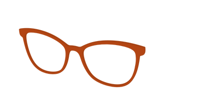 The Burnt Orange - Angle Top Thumbnail - Pair Eyewear