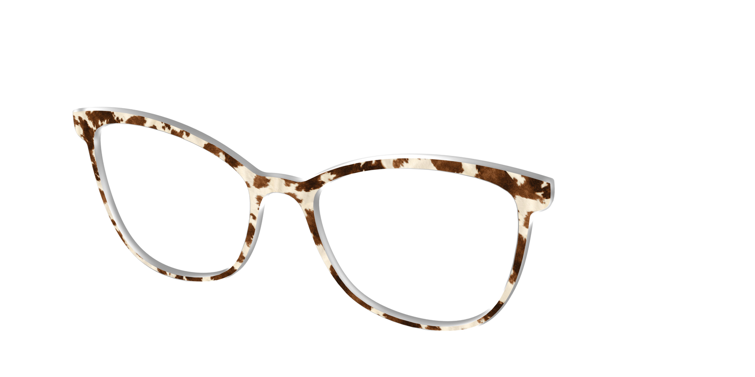 The Cowhide - Angle Top Image - Pair Eyewear