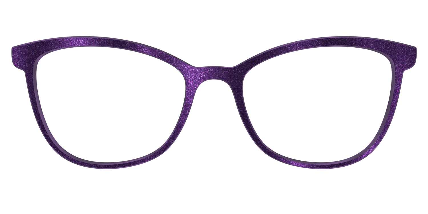 The Deep Purple Shimmer - Front Top Image - Pair Eyewear