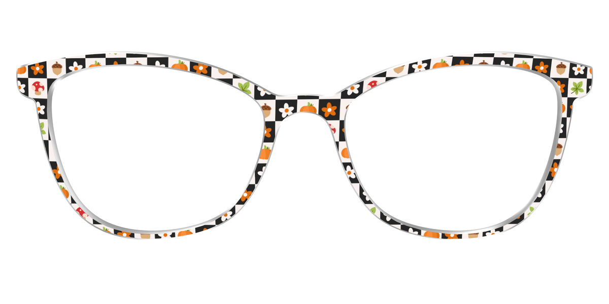 The Fall Festive Check - Front Top Image - Pair Eyewear