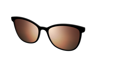 The Polarized Gold Reflective Sun Top - Angle Top Thumbnail - Pair Eyewear