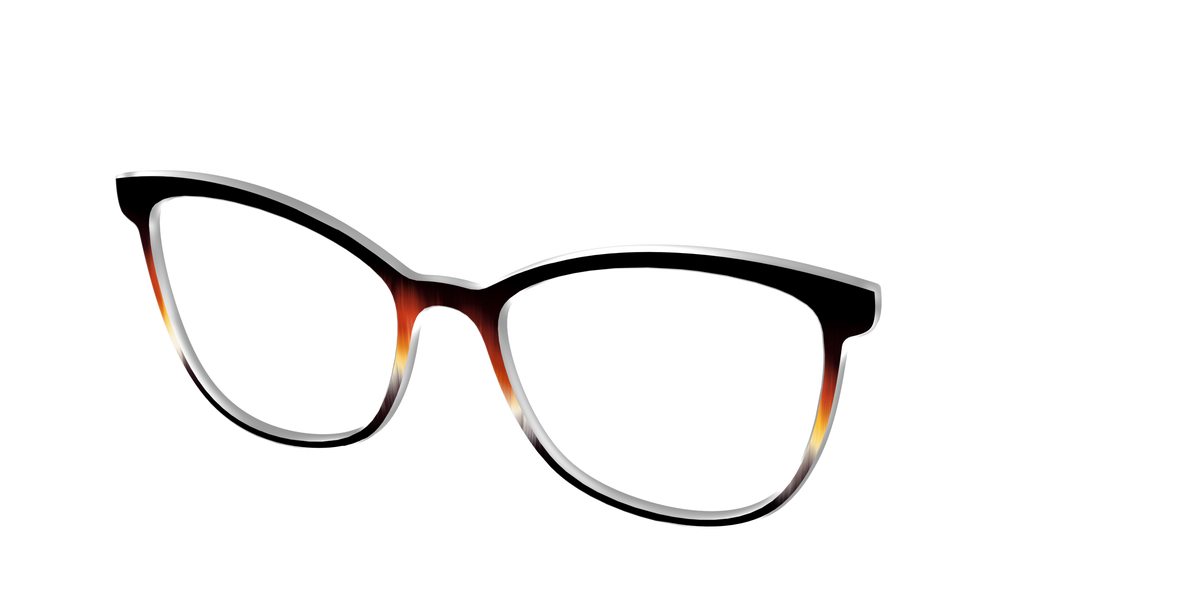 The Hallows' Eve Gradient - Angle Top Image - Pair Eyewear