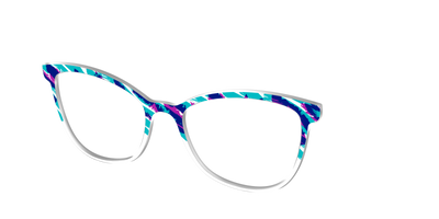 The Jazzy Scribble - Angle Top Thumbnail - Pair Eyewear