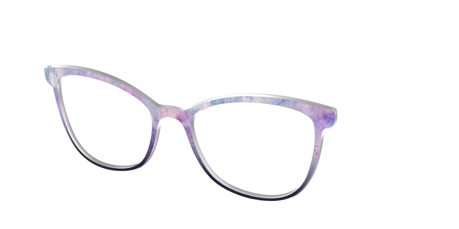 The Lilac Underpaint - Angle Top Image - Pair Eyewear