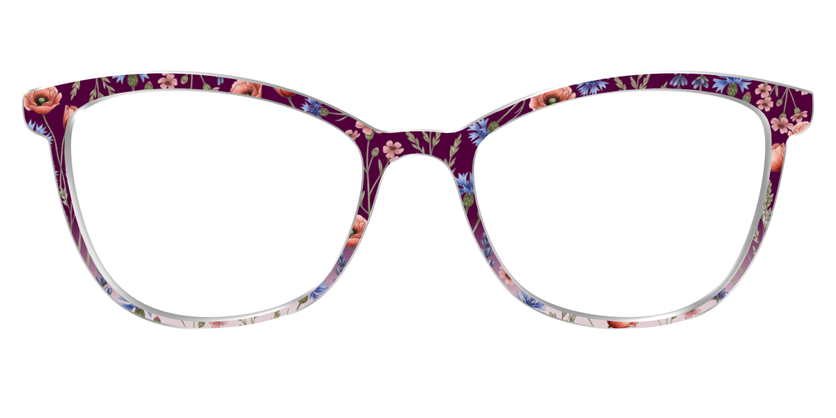 The Mulberry Floral Dip-Dye - Front Top Image - Pair Eyewear