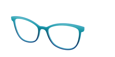 The Ocean Blue - Angle Top Thumbnail - Pair Eyewear