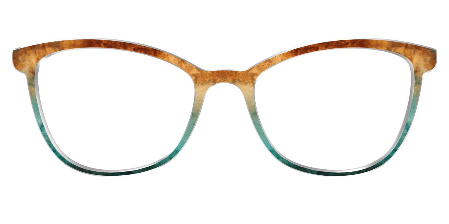 The Oxidized Copper - Front Top Image - Pair Eyewear