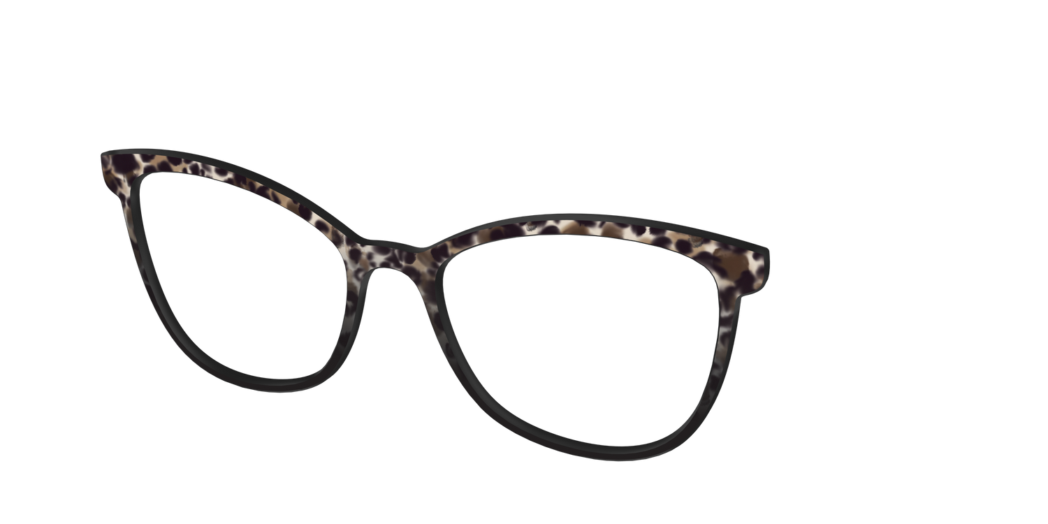 The Party Animal Tortoise - Angle Top Image - Pair Eyewear