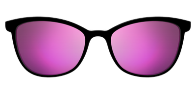 The Polarized Pink Reflective Sun Top - Front Top Thumbnail - Pair Eyewear