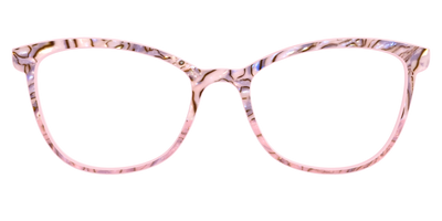 The Pink Conch Shell Pearl Crystal Split - Front Top Thumbnail - Pair Eyewear