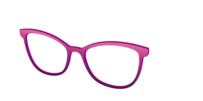 The Pink to Plum Gradient - Angle Top Thumbnail - Pair Eyewear