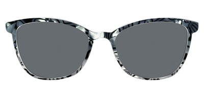 The Polarized Zebra Pearl Split Sun Top - Front Top Thumbnail - Pair Eyewear