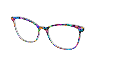 The Prismatic Pumpkins - Angle Top Thumbnail - Pair Eyewear
