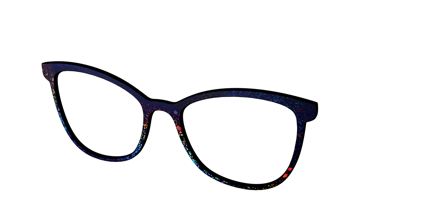 The Rainbow Disco - Angle Top Image - Pair Eyewear