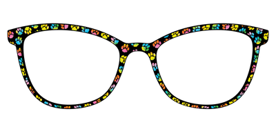 The Rainbow Paw Print - Front Top Thumbnail - Pair Eyewear