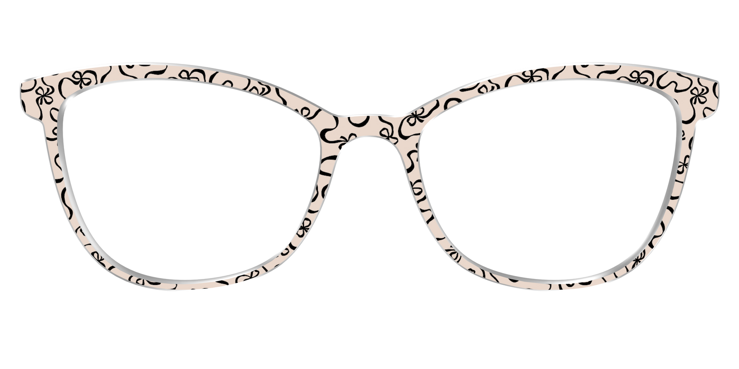The Romantic Ribbons - Front Top Image - Pair Eyewear