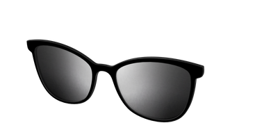 The Polarized Silver Reflective Sun Top - Angle Top Thumbnail - Pair Eyewear