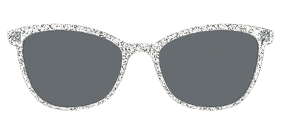 The Polarized Silver Sparkle Sun Top - Front Top Thumbnail - Pair Eyewear