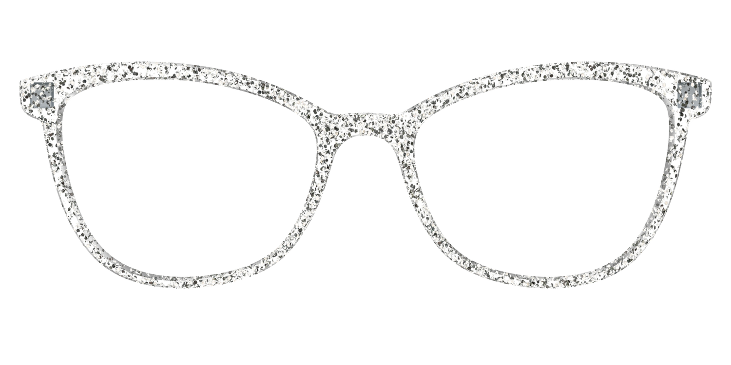 The Silver Sparkle - Front Top Image - Pair Eyewear