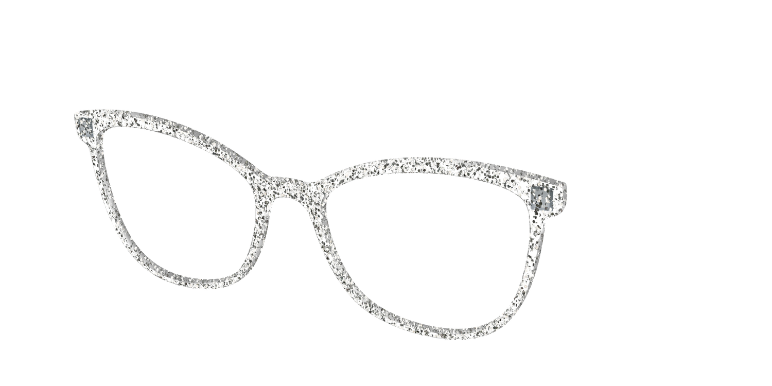 The Silver Sparkle - Angle Top Image - Pair Eyewear