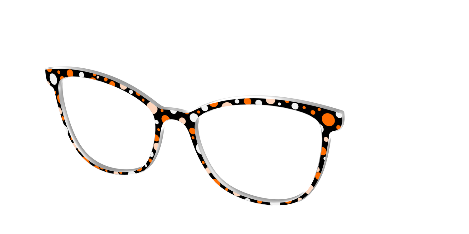 The Spooky Spots - Angle Top Image - Pair Eyewear
