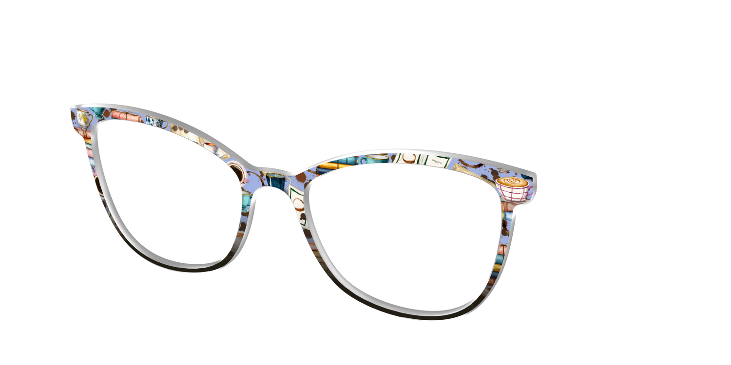 The Study Date - Angle Top Image - Pair Eyewear