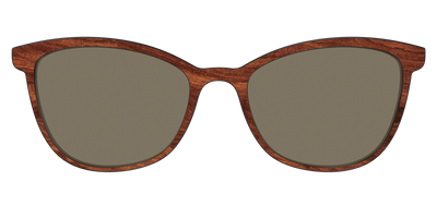 The Polarized Woodgrain Sun Top - Front Top Thumbnail - Pair Eyewear