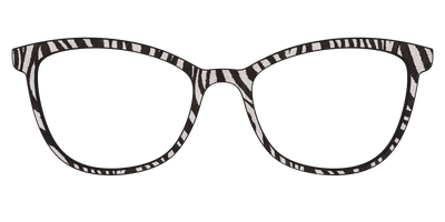 The Zebra Stripes - Front Top Thumbnail - Pair Eyewear