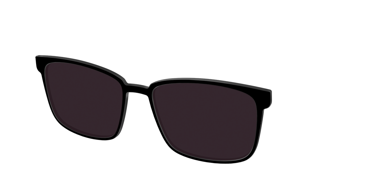 The Black with Urban Explorer lens - Angle Top Image - Pair Eyewear