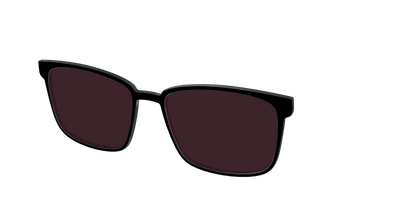The Black with Water lens - Angle Top Thumbnail - Pair Eyewear