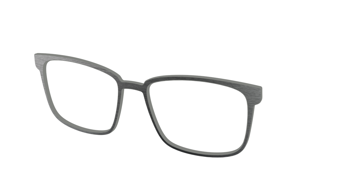 The Brushed Nickel - Angle Top Image - Pair Eyewear