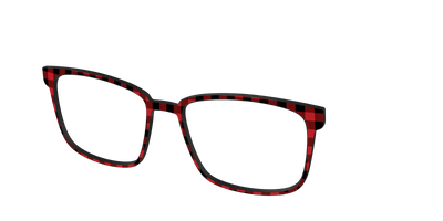 The Buffalo Plaid - Angle Top Thumbnail - Pair Eyewear