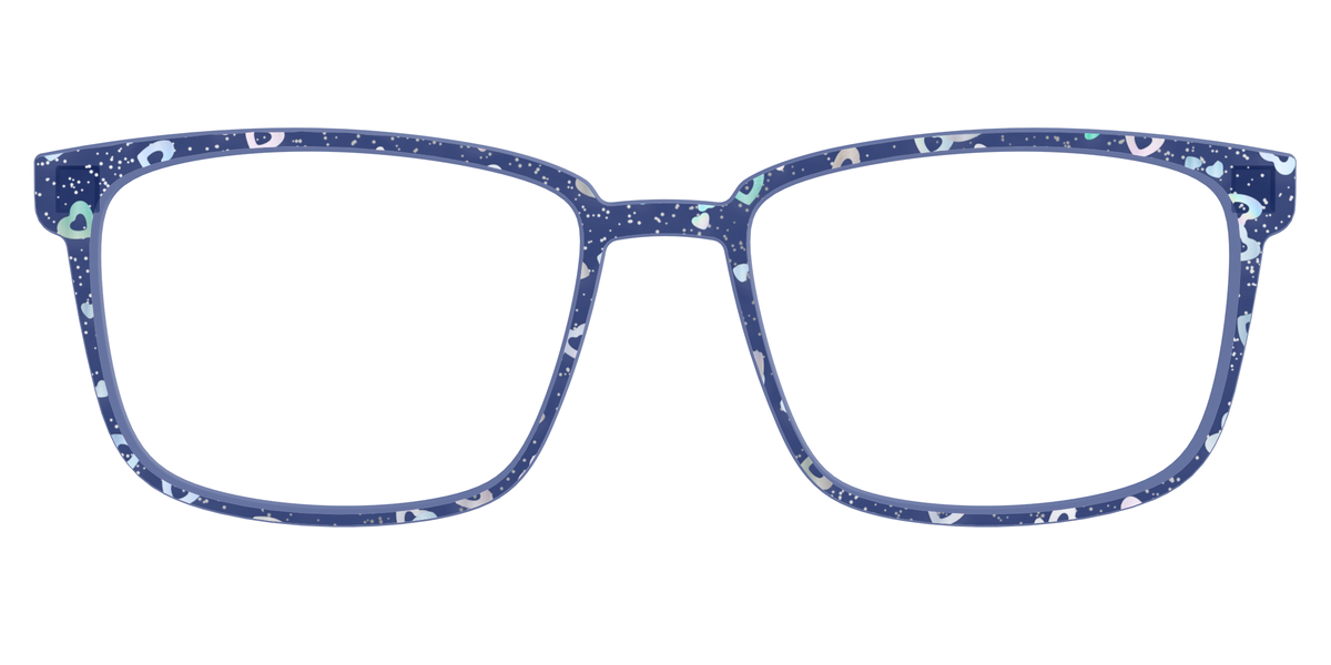 The Denim Heart Glitter Crystal - Front Top Image - Pair Eyewear
