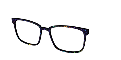 The Holographic Dots - Angle Top Thumbnail - Pair Eyewear