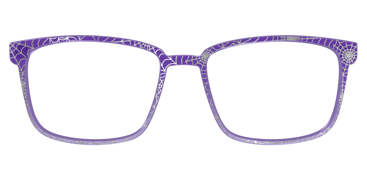The Holographic Purple Webbed Crystal - Front Top Image - Pair Eyewear