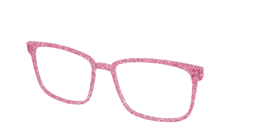 The Hot Pink Sparkle - Angle Top Thumbnail - Pair Eyewear
