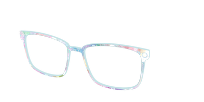The Mermaid Bokeh with Bubble Glitter - Angle Top Thumbnail - Pair Eyewear