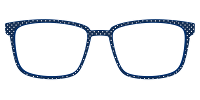 The Navy Pin Dot - Front Top Thumbnail - Pair Eyewear