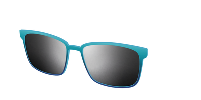 The Polarized Ocean Blue Sun Top - Angle Top Thumbnail - Pair Eyewear