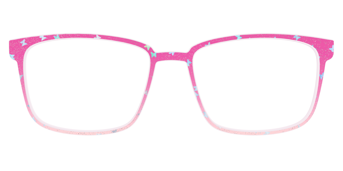 The Pink Butterfly Sparkle Crystal - Front Top Image - Pair Eyewear
