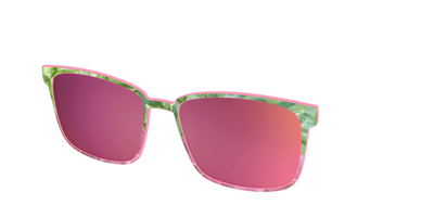 The Polarized Kiwi & Guava Pearl Sun Top - Angle Top Thumbnail - Pair Eyewear