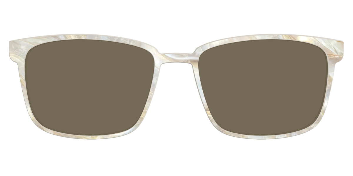 The Polarized Sandbar Pearl Sun Top - Front Top Image - Pair Eyewear