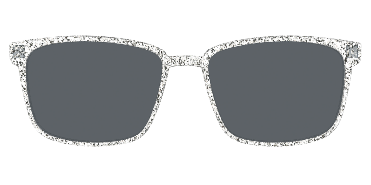The Polarized Silver Sparkle Sun Top - Front Top Image - Pair Eyewear