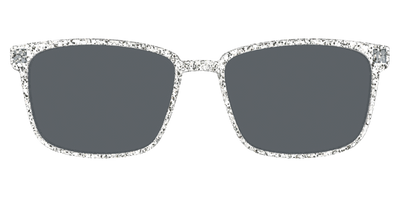 The Polarized Silver Sparkle Sun Top - Front Top Thumbnail - Pair Eyewear
