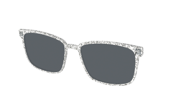 The Polarized Silver Sparkle Sun Top - Angle Top Thumbnail - Pair Eyewear